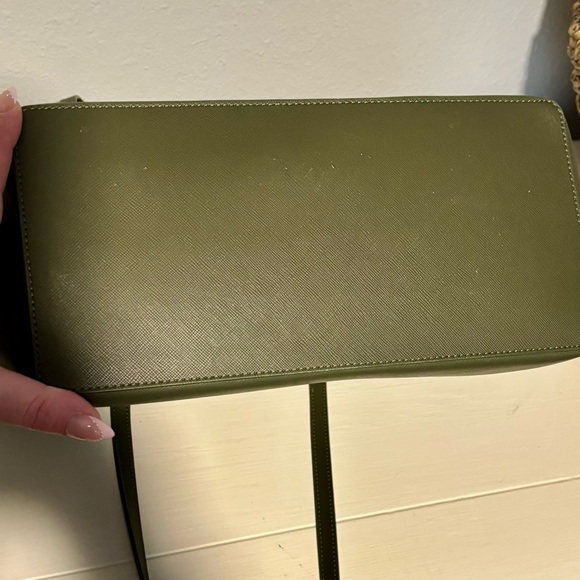 Kate Spade Forest Green Tote Purse - Picture 3 of 7